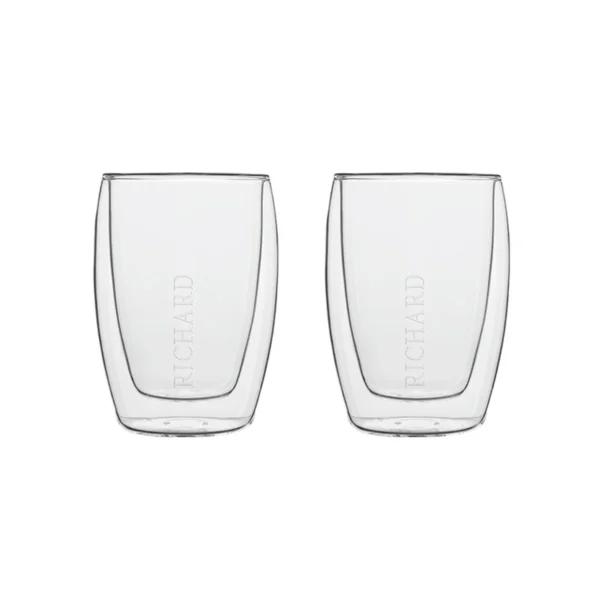 Set de 2 verres lungo double paroi 27cl Cafés Richard