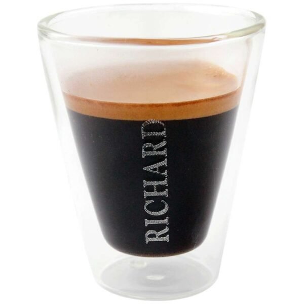 Set de 2 verres expresso double paroi 8,5cl Cafés Richard – Image 2