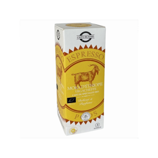 Dosette ESE Moka d'Éthiopie Bio x25